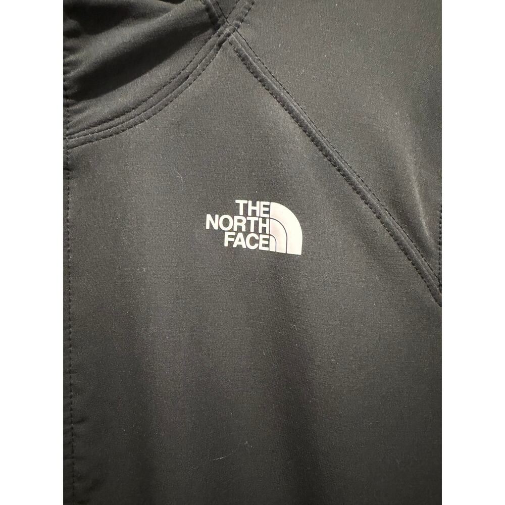THE NORTH FACE Black Shelby Raschel Hooded Fleece Jacket Women’s XL - Picture 4 of 14
